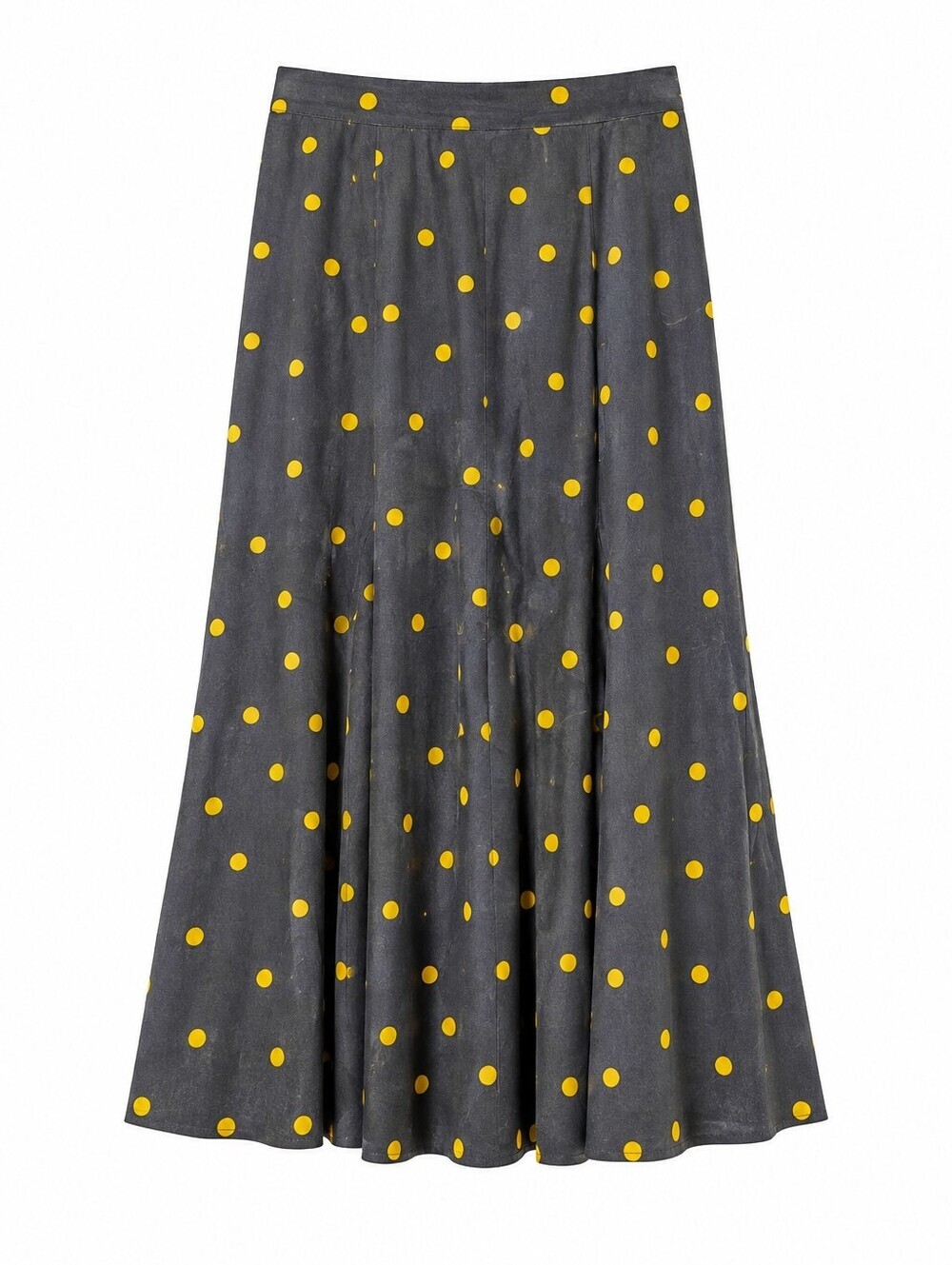 Vintage polka dot midi skirt size M